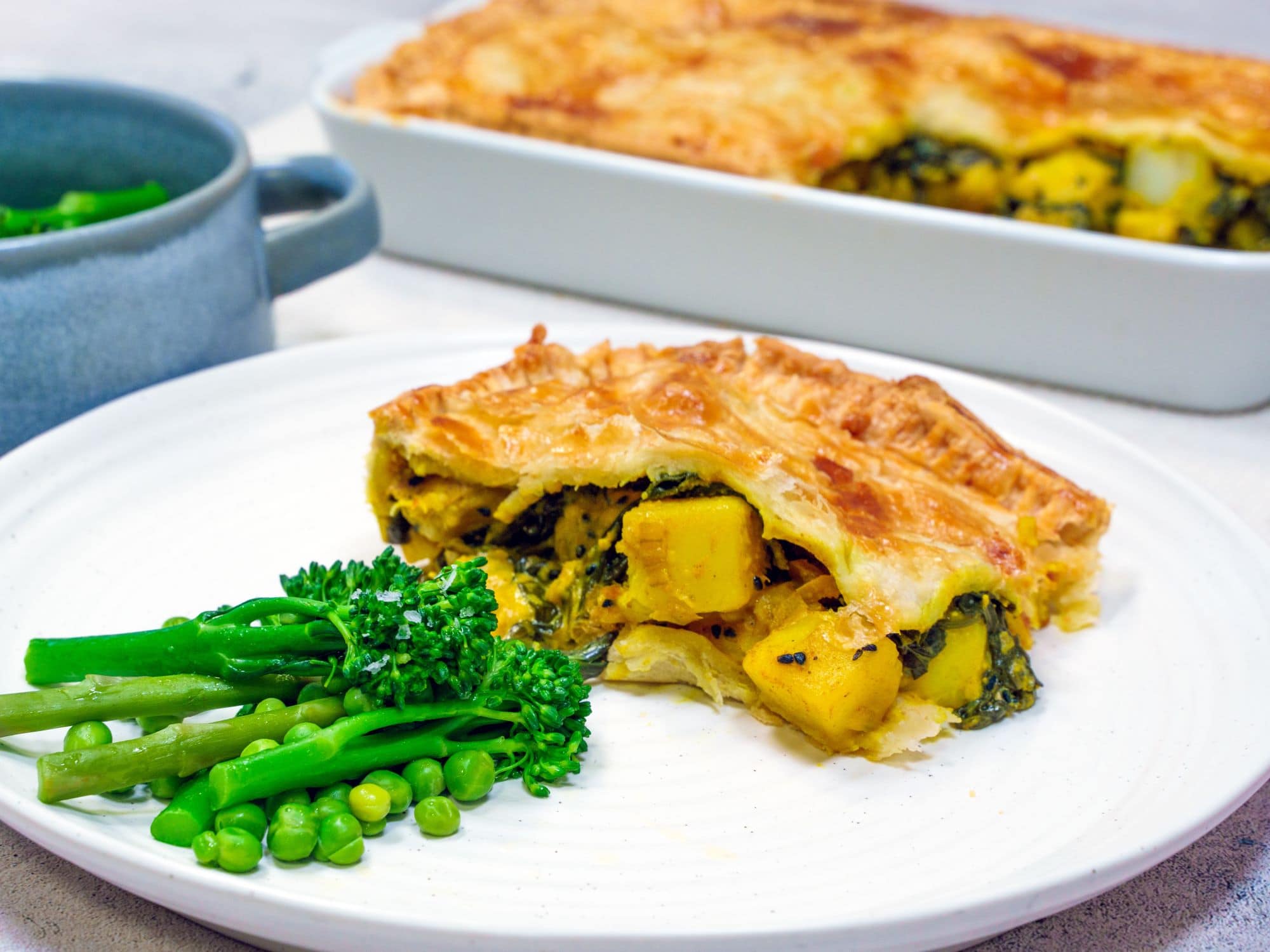 potato and spinach pie - Nanna Tate