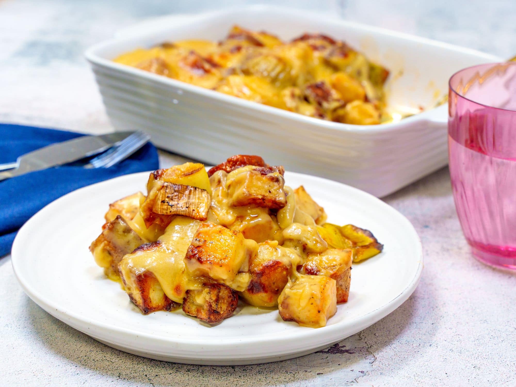 welsh rarebit traybake - Nanna Tate